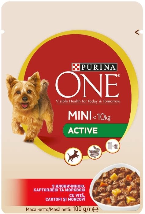 PURINA One Mini Adult Govedina Hrana Za Male Pse 100g Cenoteka