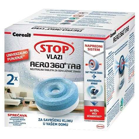 Ceresit Tablete za odvlaživanje zraka STOP AERO 360 Neutralno 2 Kom