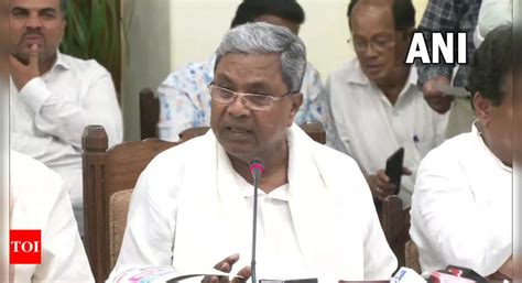 Siddaramaiah Govt S First Cabinet Meet Gives In Principle Nod For