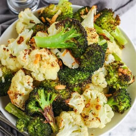 Roasted Broccoli And Cauliflower Spend With Pennies Roast Broccoli