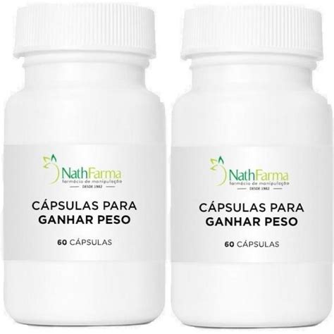 Vitamina Para Engordar C Psulas Kit Nathfarma