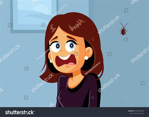 Scared Girl Cartoon