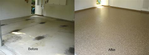 Garage Floor Epoxy: Garage Floor Epoxy Before And After