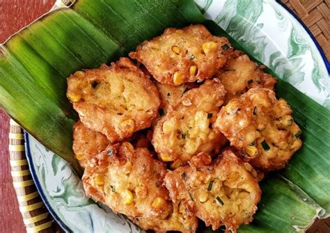 Resep Dadar Jagung Kucai Bumbu Kunci Oleh Nay S Kitchen Cookpad