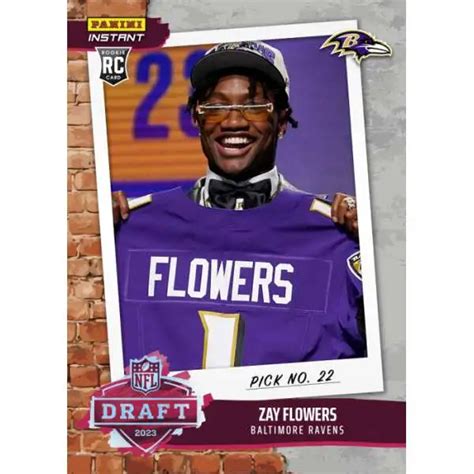 NFL 2023 Panini Chronicles Revolution Draft Picks Single Card Zay ...