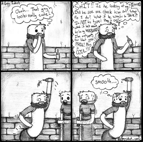 Im A Gay Idiot And I Draw Comics About My Experiences Bored Panda
