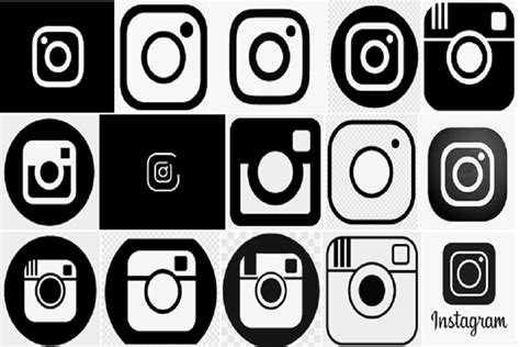 Aesthetic Black Instagram Logo For Iphone On Ios