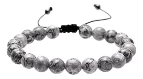 Pulsera Krasha Fashion De Piedra Natural De Hombre Plifpzl33