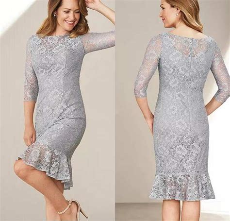 Short Silver Dresses With Lace Dresses Images 2022