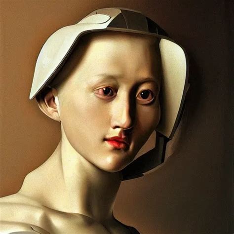 Robots，portrait，Realism，Renaissance，Detailed Digital | Stable Diffusion