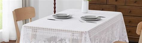 Amazon LinenZone 60 X 84 Rectangular Vintage Tablecloth Each Lace