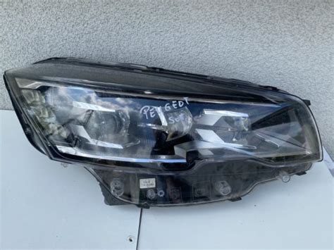 Lampa Przednia Prawa Full Led Peugeot Lift