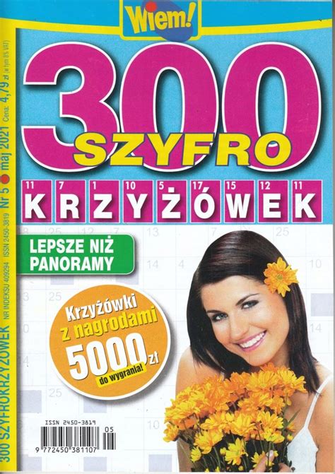 Krzyżówki Wiem 300 SZYFRO KRZYŻÓWEK 5 2021 12787944185 oficjalne