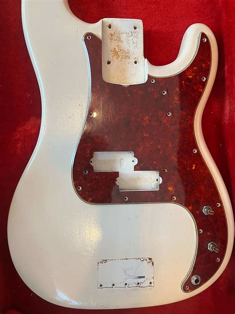 Fender Precision Bass Pickguard Tortoise Reverb