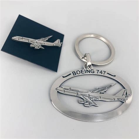 Metal Keychain With Airplanes Airbus 380 Airbus 320 Airbus 321 Neo