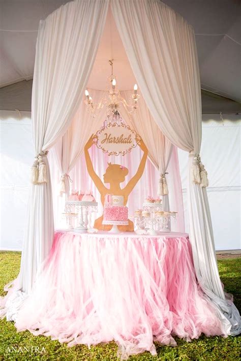 Karas Party Ideas Elegant Ballerina Birthday Party Karas Party Ideas