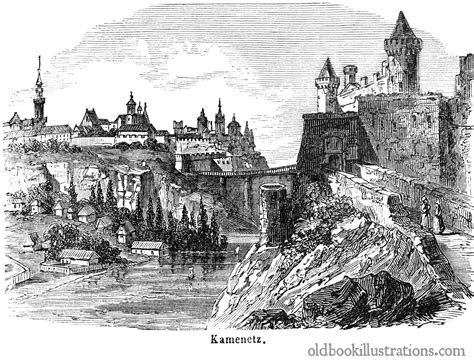 Kamianets-Podilskyi – Old Book Illustrations