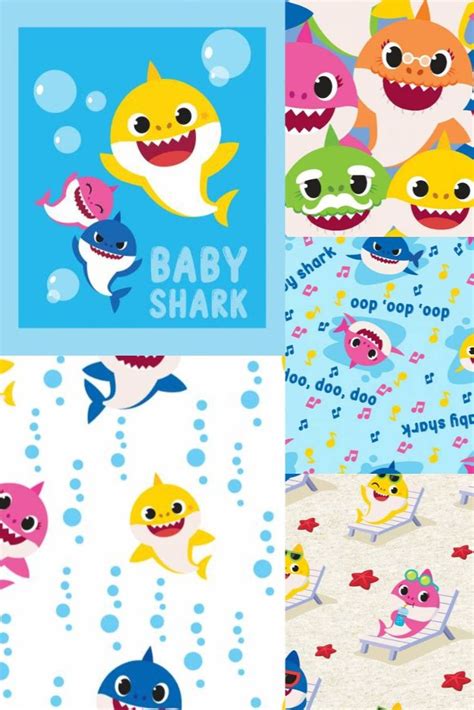 Baby Shark Fabric