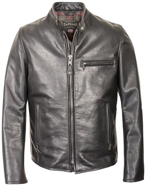 Schott Cafe Racer Leather Jacket | Reviewmotors.co