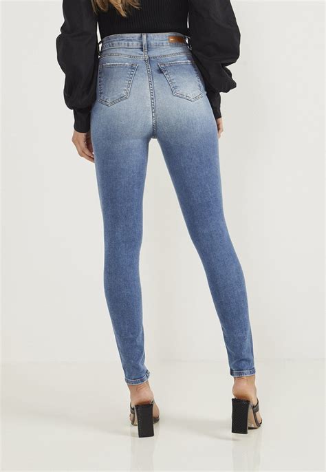 Cal A Jeans Feminina Skinny Cigarrete Hot Pants Leves Pu Dos Dz