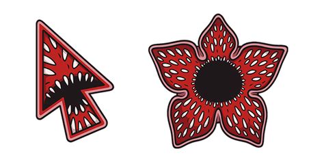 Stranger Things Demogorgon & Arrow Cursor - Sweezy Cursors