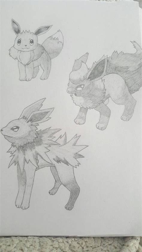 Eeveelution Sketch By Underseapegasus On Deviantart