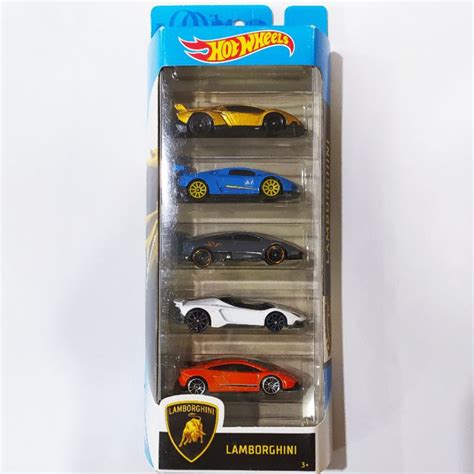 Hot Wheels Lamborghini Pack Veneno Sesto Elemento Gallardo Huracan