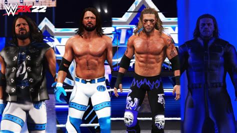 Wwe K Edge Aj Styles Wrestlemania Attire And Entrances Youtube