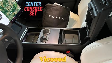 Tesla Center Console Set By Vicseed For Tesla Model 3 Y YouTube