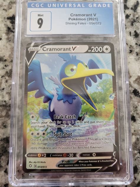 Pokémon TCG Cramorant V Shining Fates 054 072 Holo Ultra Rare for sale