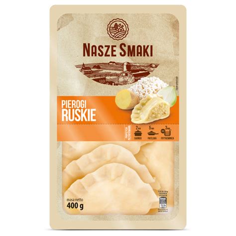 PIEROGI RUSKIE NASZE SMAKI 400 G Dobre Ceny Polski Sklepik Smakosz