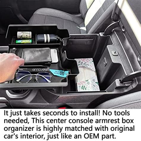 EDBETOS Full Size Center Console Organizer Tray Compatible With 2019