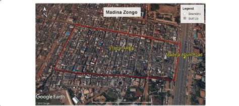 Map Of Madina Zongo Located In Accra Ghana Pro V 7325776 10