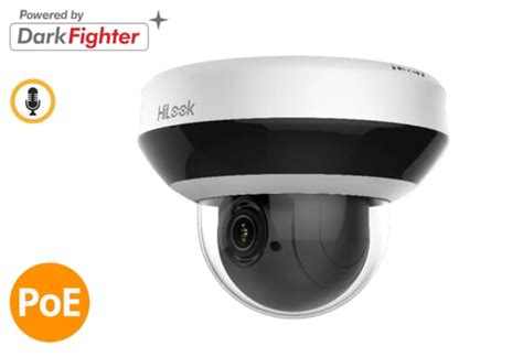 HiLook PTZ-N2404I-DE3 4MP IP Poe Mini IR PTZ Camera with Mic