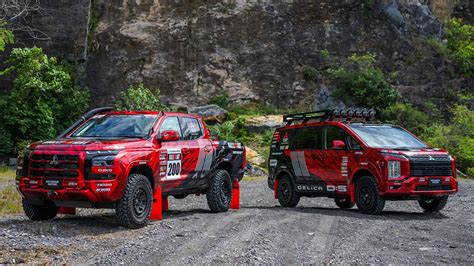 Mitsubishi Also Flexes Its Delica Rally Support Van