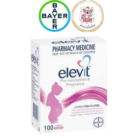 Jual Elevit Pre Conception Pregnancy Multivitamin 100 Tablets