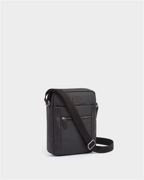 The Grantham Small Leather Messenger | OSPREY LONDON | Osprey London