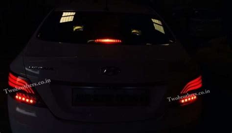 Verna Fluidic S Bmw Style Led Tail Lights V Car Projector Drl