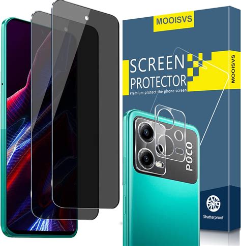 MOOISVS 2 2 Unidades Para Xiaomi POCO X5 Pro PrivacyProtector De