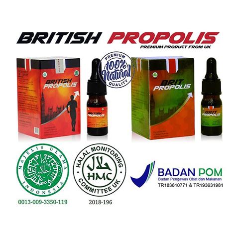 Jual BRITISH PROPOLIS ORIGINAL By Ippho Santosa 100 Distributor Madu