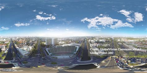 360 Aerial View Of United Nations Escap Building In Bangkok Thailand