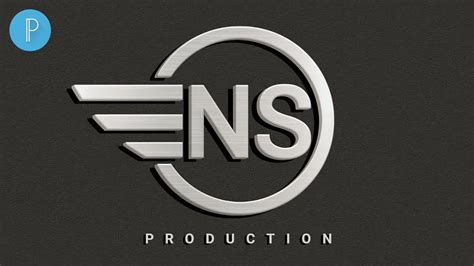 N S Professional Logo Design In Pixellab Text Logo Design Unique