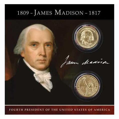 James Madison Dollar Coin | Buy Presidential Dollars