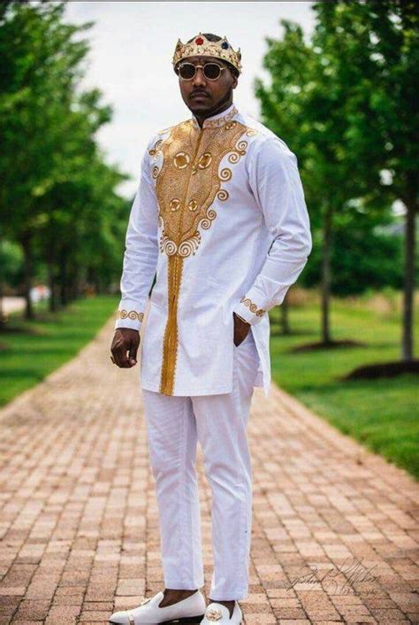 African Men Attire African Men Wedding Traditional African Male