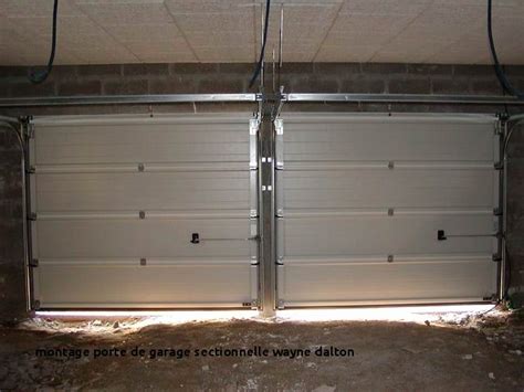 Porte De Garage Sectionnelle Wayne Dalton Montage Bois Eco Concept Fr