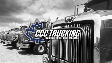 Ccc Trucking Cross Country Canada Launches Transport Company Youtube