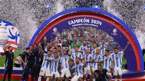 Copa America 2024 Final World Champions Argentina Defeat Colombia 1 0