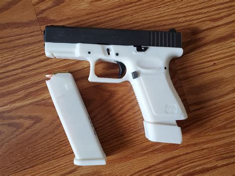 Celebrating White Glock Day Print Your 2a G19 Rails Came In Today R