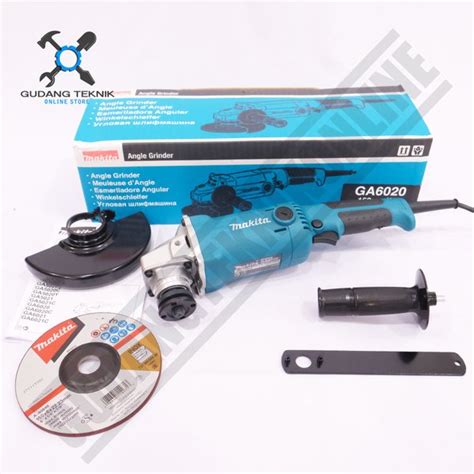 Jual Mesin Gerinda Tangan MAKITA GA6020 6 Inch Angle Grinder 6