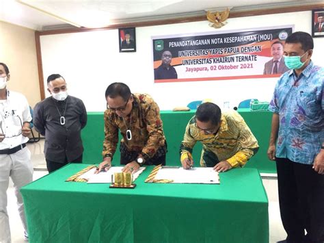 Unkhair Dan Uniyap Jalin Kerjasama Universitas Khairun